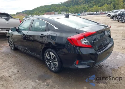 2016 Honda Civic Ex-T из США, поврежденный, VIN 2HGFC1F34GH654838